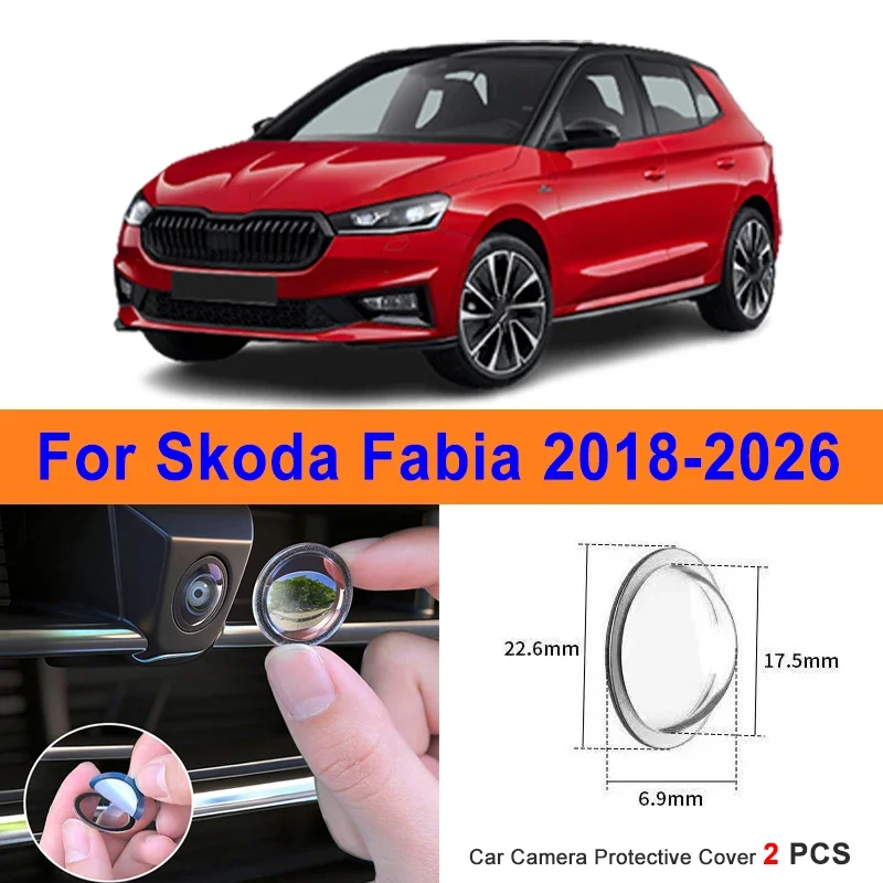 360 Reverse Image Car Camera Cover Anti-Scratch PC Lens Protector Stickers For Skoda Fabia 2018-2026 2Pcs
360 Reverse Image Car Camera Cover Anti-Scratch PC Lens Protector Stickers For Skoda Fabia 2018-2026 2Pcs