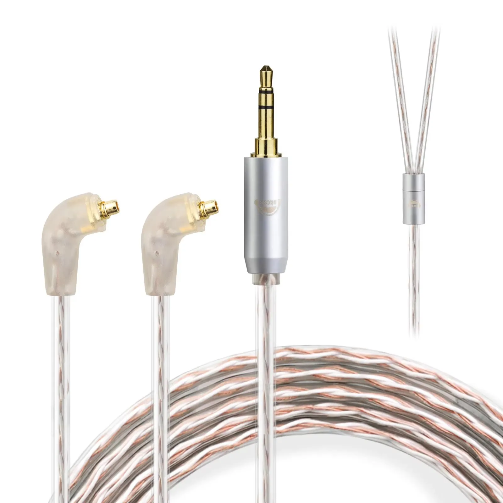 OKCSC Standard Earphone Cable for Etymoti ER4SR ER4XR ER3XR ER3SE Upgraded Silver Plated with 2.5mm/3.5mm/4.4mm/Type-c Plug
OKCSC Standard Earphone Cable for Etymoti ER4SR ER4XR ER3XR ER3SE Upgraded Silver Plated with 2.5mm/3.5mm/4.4mm/Type-c Plug