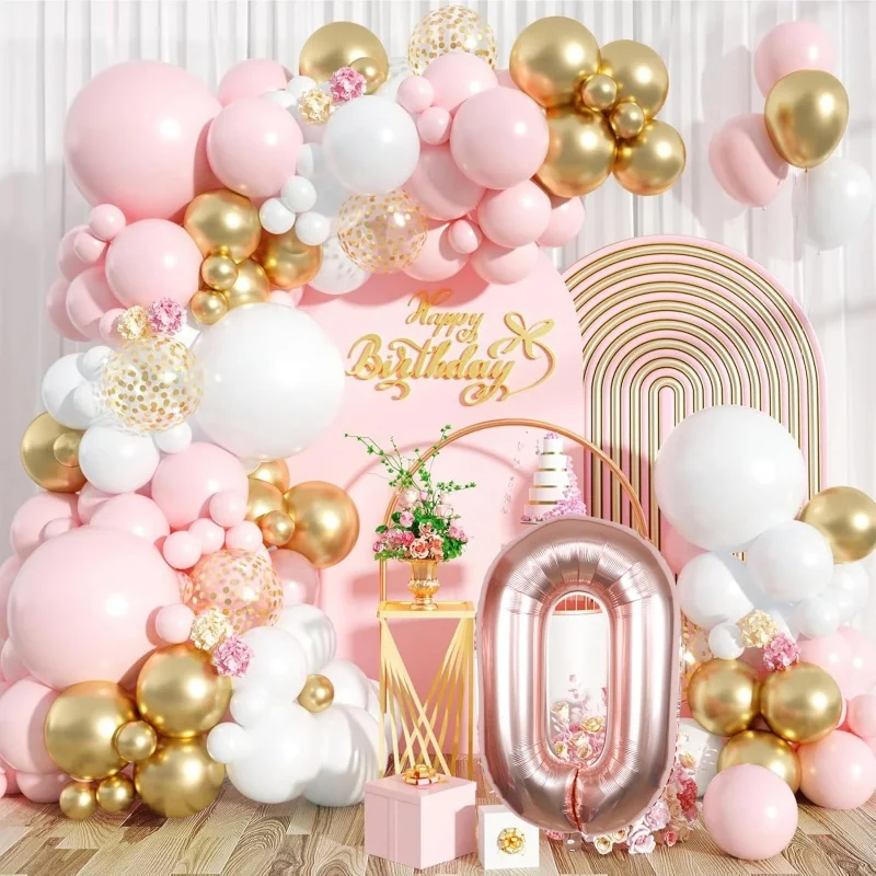 Pink Girl's Birthday Party 32-inch Digital Balloon Party Birthday Theme Golden Latex Balloon Decoration Props 
Pink Girl's Birthday Party 32-inch Digital Balloon Party Birthday Theme Golden Latex Balloon Decoration Props