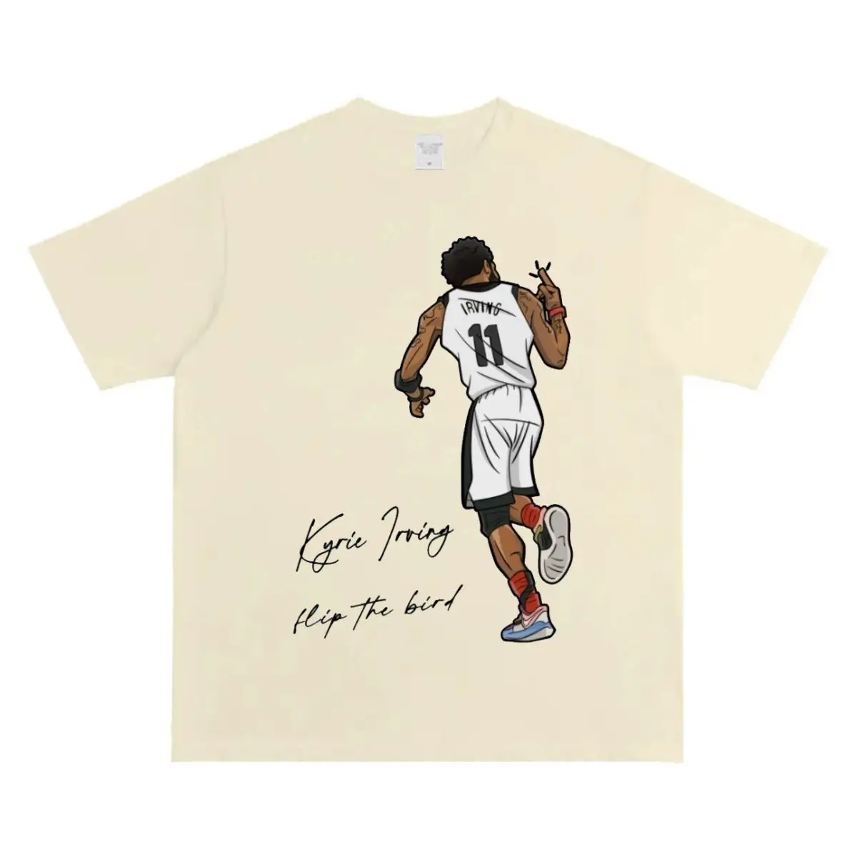 Summer American Owen Vertical Middle Finger Printing Heavy Cotton Round Neck Short-sleeved T-shirt Men's Retro Loose Half-
Summer American Owen Vertical Middle Finger Printing Heavy Cotton Round Neck Short-sleeved T-shirt Men's Retro Loose Half-