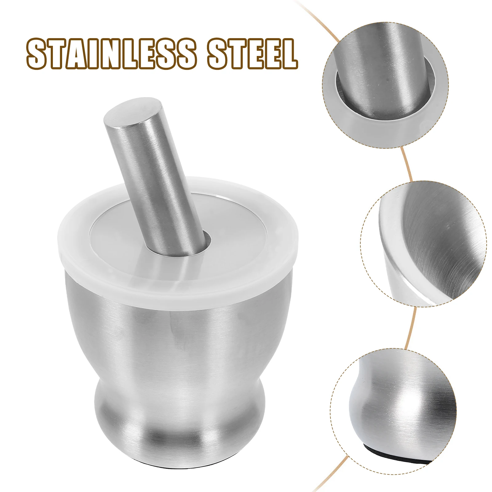 Stainless Steel Garlic Masher Kitchen Mortars Pounder Press Supplies Tools Household
Stainless Steel Garlic Masher Kitchen Mortars Pounder Press Supplies Tools Household