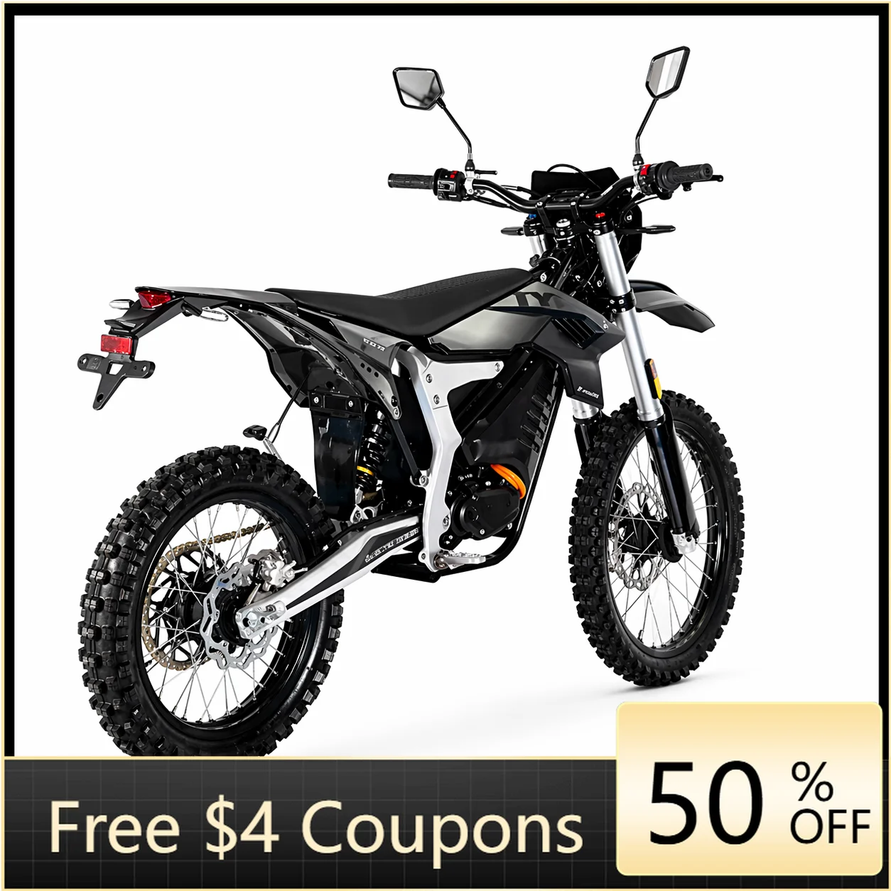SXLL EEC high power 30000W electric off-road vehicle 125km/h off-road electric motorcycle 72V lithium battery hydraulic suspensi
SXLL EEC high power 30000W electric off-road vehicle 125km/h off-road electric motorcycle 72V lithium battery hydraulic suspensi
