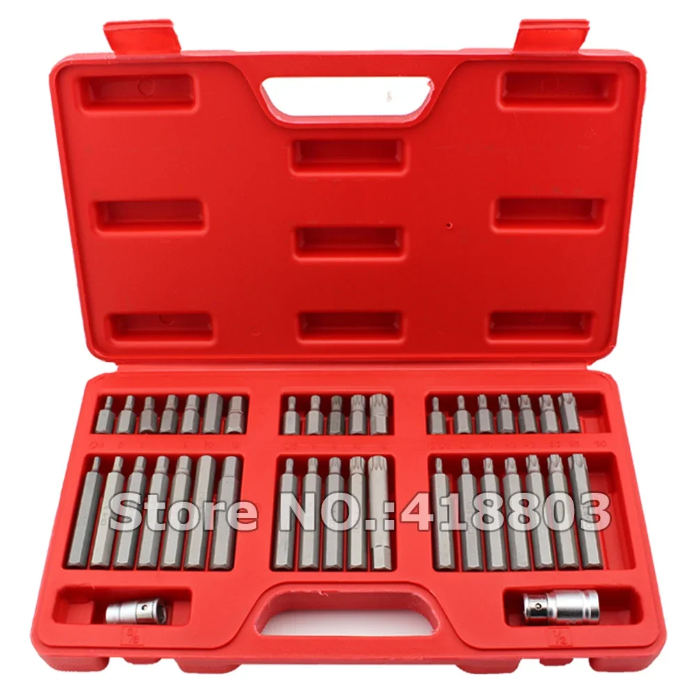 40pcs/Set Torx Inner Hexagonal Star Batch Wrenches Set Bits Multifunctional Combination Tools Sets Car Household Hand Tool Kit
40pcs/Set Torx Inner Hexagonal Star Batch Wrenches Set Bits Multifunctional Combination Tools Sets Car Household Hand Tool Kit