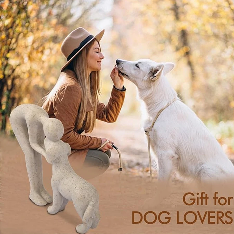 Resin man and dog home statue Cute puppy home art sculpture Office room home decoration Outdoor garden sculpture decoration
Resin man and dog home statue Cute puppy home art sculpture Office room home decoration Outdoor garden sculpture decoration