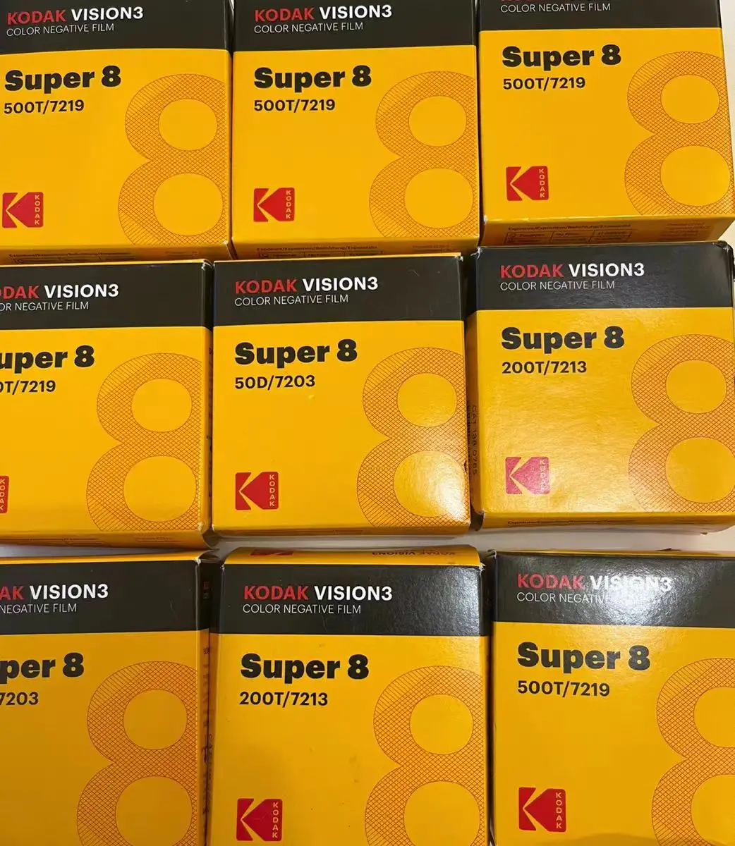 Classics 1/2/3 Pcs Kodak 16mm 8mm Film 50D 100D 250D 200T 500T Film Date Fresh 2026 New Kodak Super 8 Colors Spot Vision 3 Super
Classics 1/2/3 Pcs Kodak 16mm 8mm Film 50D 100D 250D 200T 500T Film Date Fresh 2026 New Kodak Super 8 Colors Spot Vision 3 Super