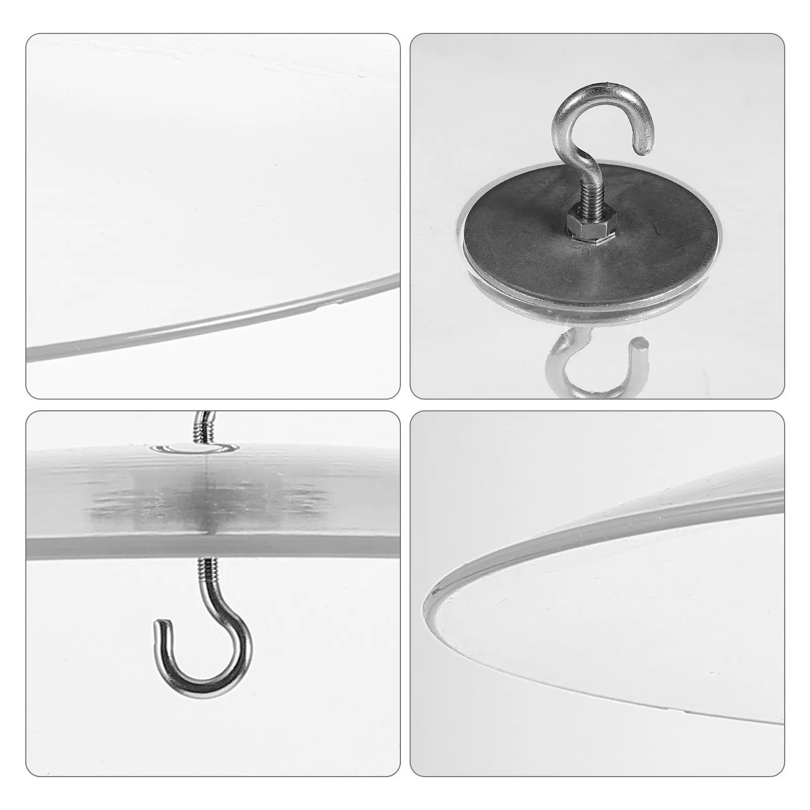 Weatherproof Hanging Bird Feeder Cover Clear Dome Shelter with Hook for Rain Snow Protection No Tools Needed Outdoor Feeder
Weatherproof Hanging Bird Feeder Cover Clear Dome Shelter with Hook for Rain Snow Protection No Tools Needed Outdoor Feeder