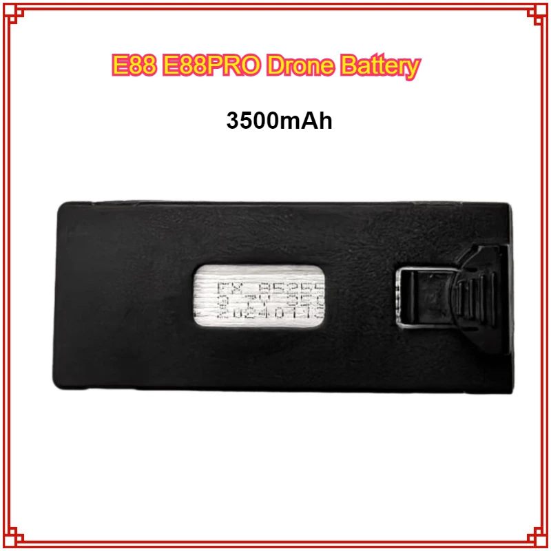 E88 3.7V 3500mAh LiPo Battery Drone Backup E88 for E88PRO Mini Drone Battery E88 PRO E88PRO E99 E525 Battery Wholesale
E88 3.7V 3500mAh LiPo Battery Drone Backup E88 for E88PRO Mini Drone Battery E88 PRO E88PRO E99 E525 Battery Wholesale