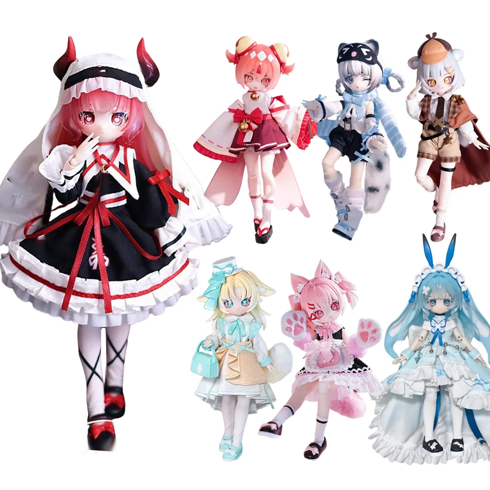 Authentic Sakura Park Start Again Series 1/12 Bjd Blind Box Movable Joint Doll Action Figure Anime Figure Model Mystery Gift
Authentic Sakura Park Start Again Series 1/12 Bjd Blind Box Movable Joint Doll Action Figure Anime Figure Model Mystery Gift
