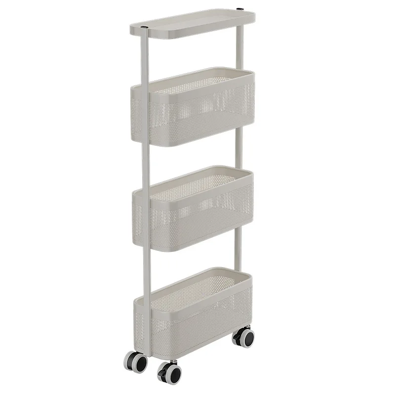 Narrow Gap Storage Cabinet Movable Crevice Shelf Drawer-Type Multi-Functional Multi-Layer Storage Cart for Bathroom and Kitchen
Narrow Gap Storage Cabinet Movable Crevice Shelf Drawer-Type Multi-Functional Multi-Layer Storage Cart for Bathroom and Kitchen