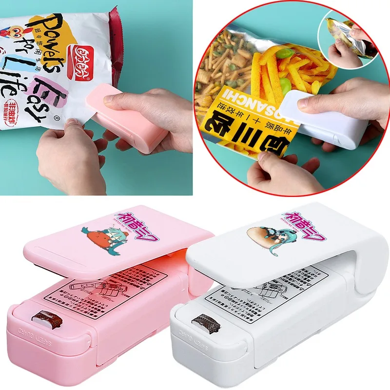 Вакуумный упаковщик для закусок Hatsune Miku: компактный аппарат для сохранения свежести с дизайном аниме-персонажа
Вакуумный упаковщик для закусок Hatsune Miku: компактный аппарат для сохранения свежести с дизайном аниме-персонажа