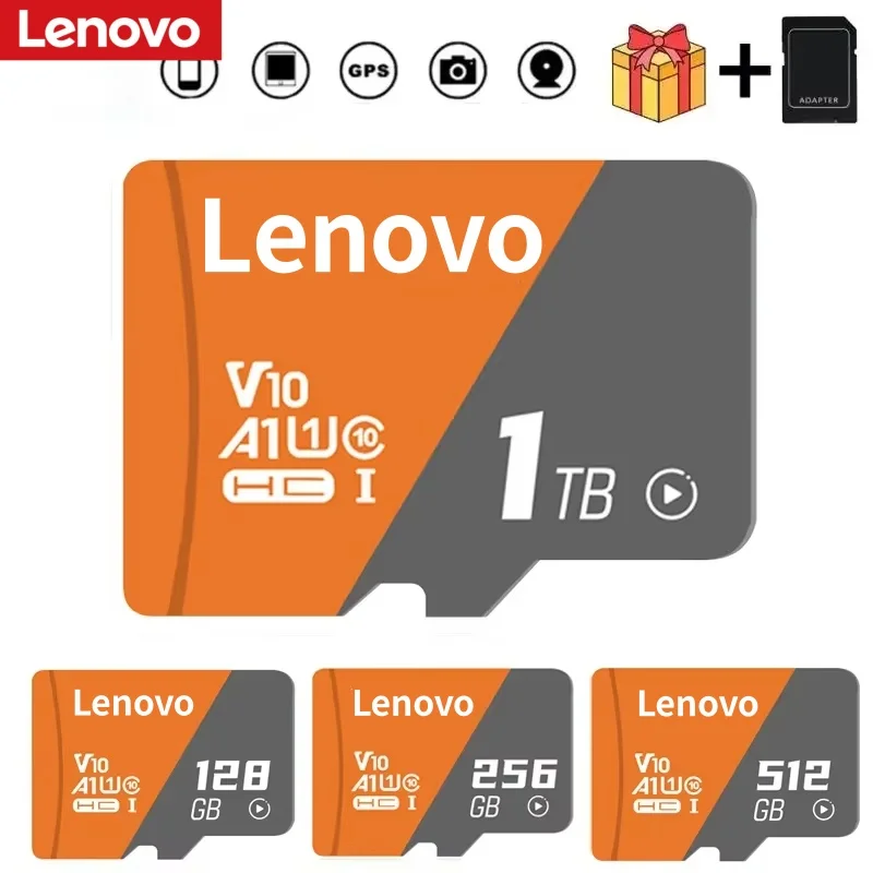 Lenovo 2TB TF SD Card Memory Card High Speed TF/SD 128GB 256GB 512GB 1TB Mini Memory Card Class 10 For Camera/Phone/Computer New
Lenovo 2TB TF SD Card Memory Card High Speed TF/SD 128GB 256GB 512GB 1TB Mini Memory Card Class 10 For Camera/Phone/Computer New
