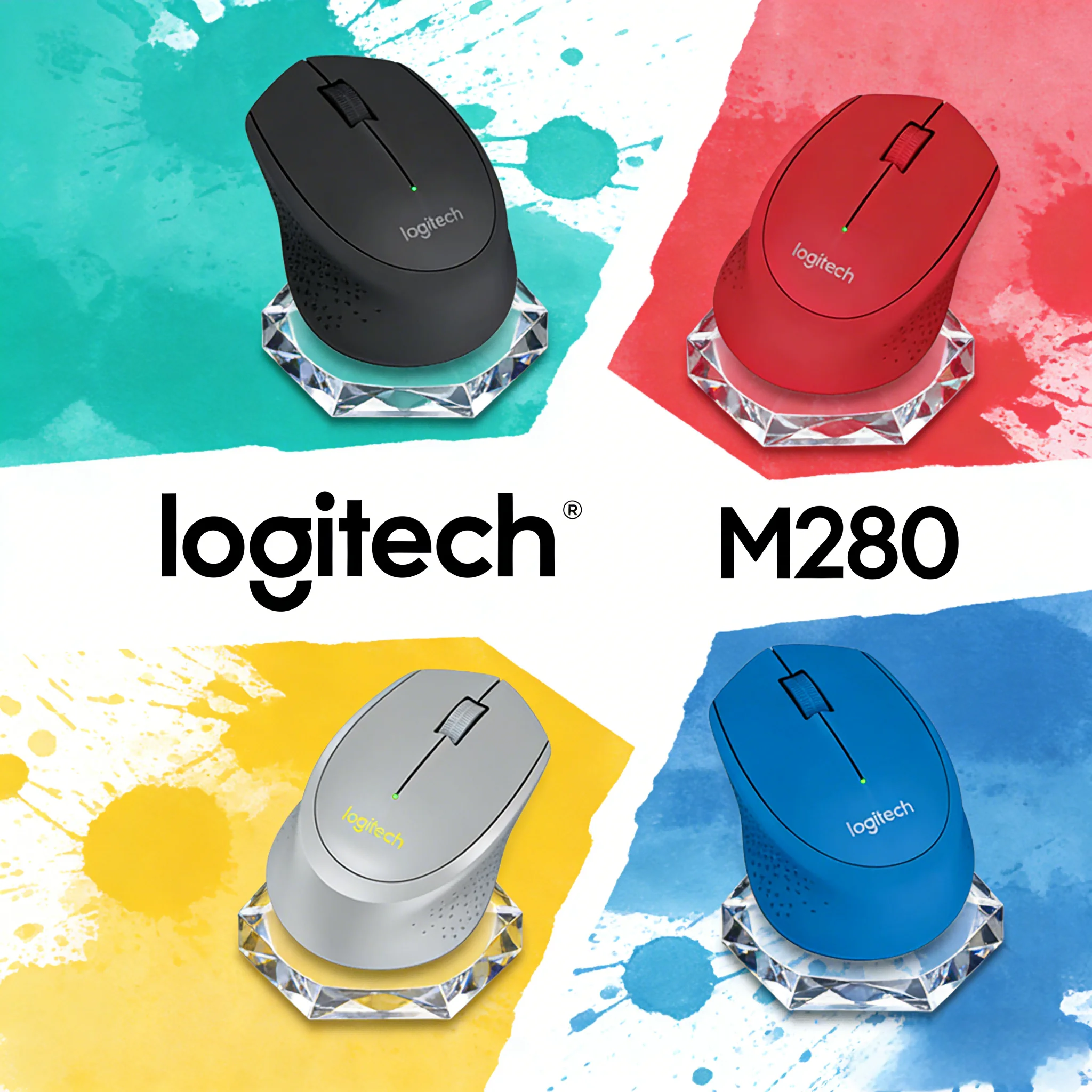 M280/M330 Silent Wireless Mouse, Ultimate Value! USB Power Saving for Office & Home at Budget Price
M280/M330 Silent Wireless Mouse, Ultimate Value! USB Power Saving for Office & Home at Budget Price