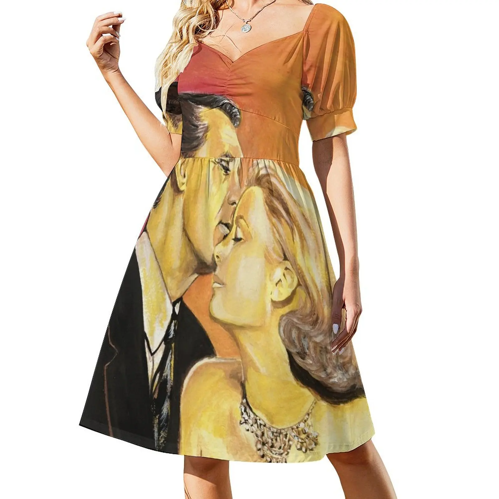 To Catch a Thief Short-Sleeved Dress elegant chic women dresses promotion summer women's suit Dresses for wedding party
To Catch a Thief Short-Sleeved Dress elegant chic women dresses promotion summer women's suit Dresses for wedding party
