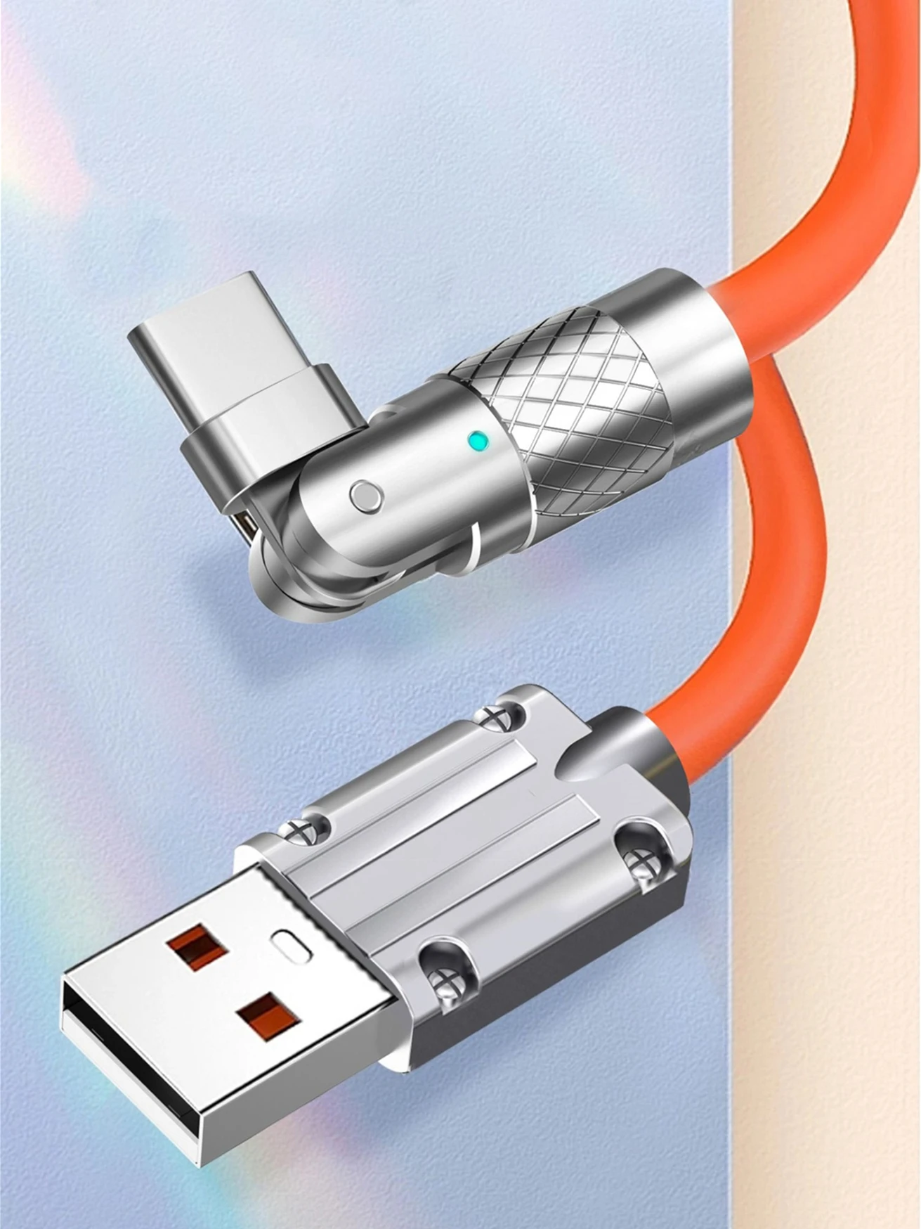 Super Fast Charge Type C Cable Usb C To C Quick Charge Liquid Silicone Data Cable Type C interface 180° Rotatable Cord for iPho
Super Fast Charge Type C Cable Usb C To C Quick Charge Liquid Silicone Data Cable Type C interface 180° Rotatable Cord for iPho