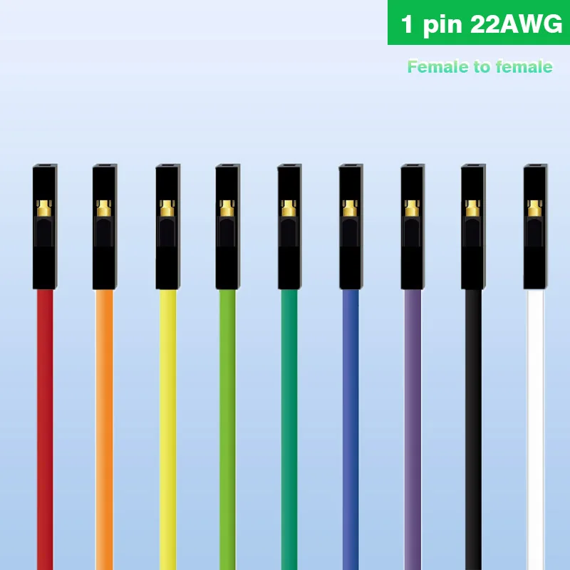 Customized Super Soft Silicone DuPont Wire Super Soft 22AWG Multi-Color 1pin Female to Female 2.54
Customized Super Soft Silicone DuPont Wire Super Soft 22AWG Multi-Color 1pin Female to Female 2.54