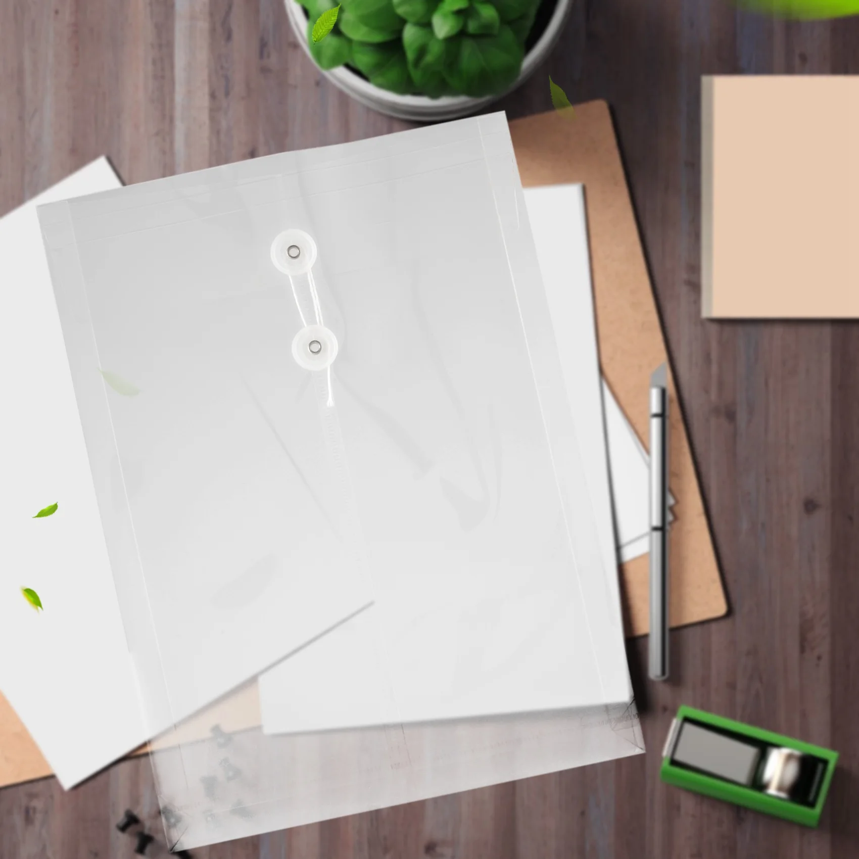 A01E-12 Pack Clear Plastic Envelopes Poly Envelopes Expandable Files Document Folders With Button & String Tie Closure A4
A01E-12 Pack Clear Plastic Envelopes Poly Envelopes Expandable Files Document Folders With Button & String Tie Closure A4