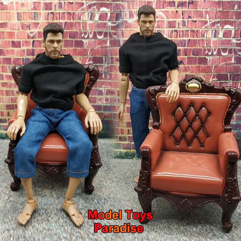 1/6 Scale Soldier Leather Sofa Mini European Style Seats Couch Furniture Model Decor Accessories Fit 12inch Action Figure Body
1/6 Scale Soldier Leather Sofa Mini European Style Seats Couch Furniture Model Decor Accessories Fit 12inch Action Figure Body