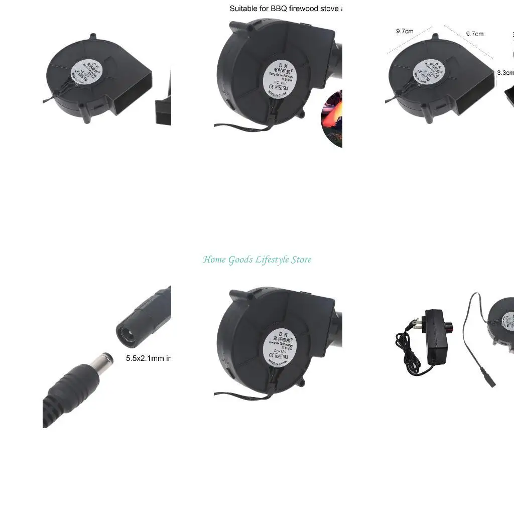 E74E BBQ Fean Blower 97x95x33mm 12 В 2,94a Большой поток воздуха 110 В 220 В переменного тока управление скоростью переменной =
E74E BBQ Fean Blower 97x95x33mm 12 В 2,94a Большой поток воздуха 110 В 220 В переменного тока управление скоростью переменной =