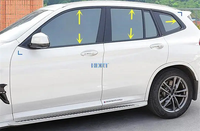 Stainless Steel Car Styling Door Window Moulding Frame Molding Trim Strip Cover Decoration Accessories For BMW X3 ix3 2018-2022
Stainless Steel Car Styling Door Window Moulding Frame Molding Trim Strip Cover Decoration Accessories For BMW X3 ix3 2018-2022