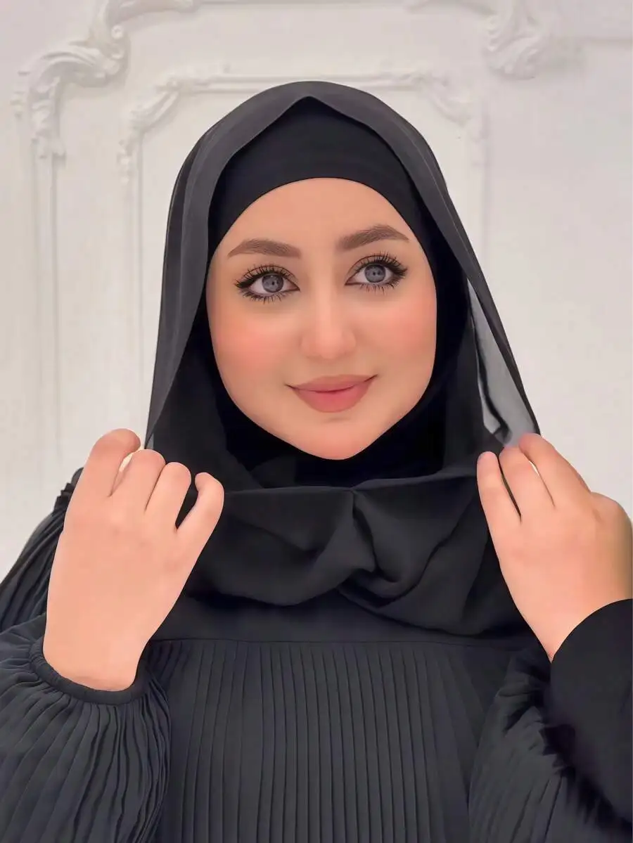 Black Elastic Knitted Balaclava Headscarf Turban For Prayer Travel Work Daily Wear
Black Elastic Knitted Balaclava Headscarf Turban For Prayer Travel Work Daily Wear