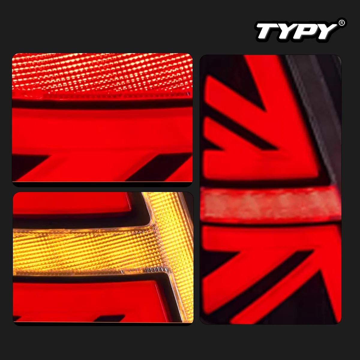 TYPY New LED Tail Lamp Upgrade Modified For BMW Mini Cooper R50 2001-2007 Dynamic Signal Tail Lamp Auto Accessories
TYPY New LED Tail Lamp Upgrade Modified For BMW Mini Cooper R50 2001-2007 Dynamic Signal Tail Lamp Auto Accessories