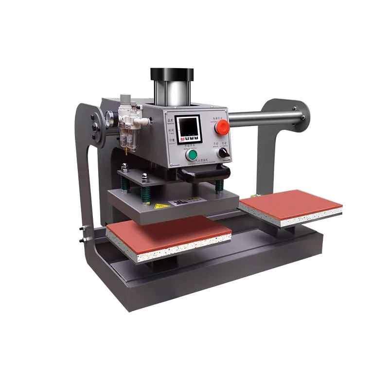 Automatic double station 23*30CM pneumatic hot stamping machine clothing heat transfer T-shirt heat transfer printing machine
Automatic double station 23*30CM pneumatic hot stamping machine clothing heat transfer T-shirt heat transfer printing machine