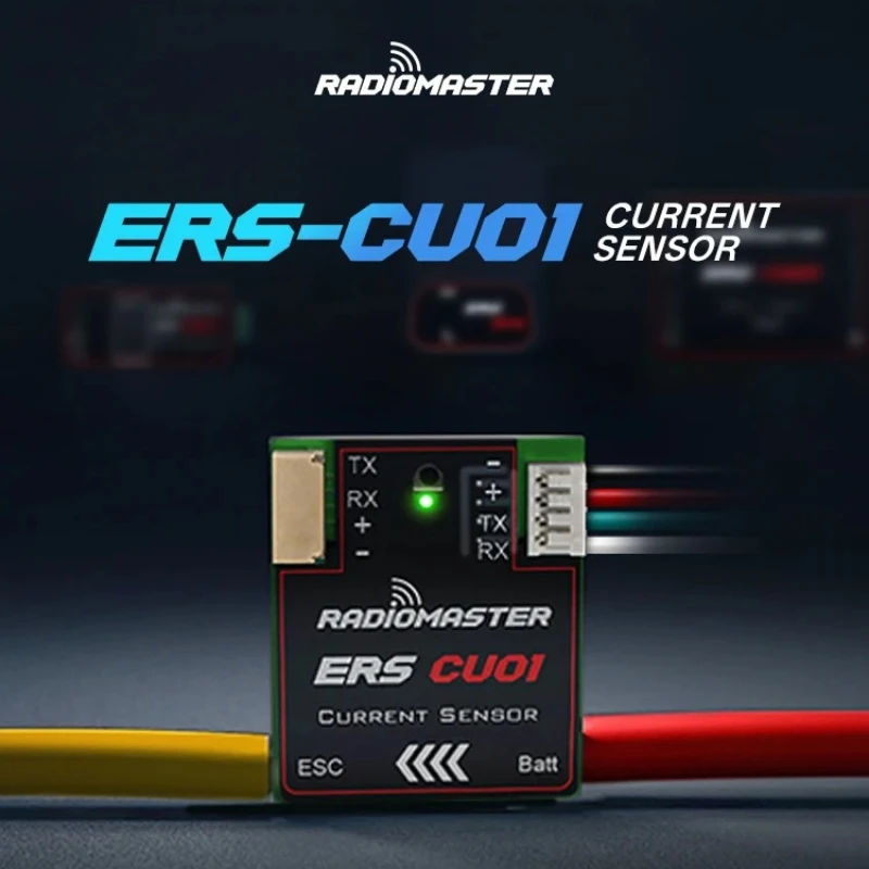 Radiomaster ERS-CU01 - Real-Time Current Sensor for Compatible ExpressLRS PWM Receivers
Radiomaster ERS-CU01 - Real-Time Current Sensor for Compatible ExpressLRS PWM Receivers