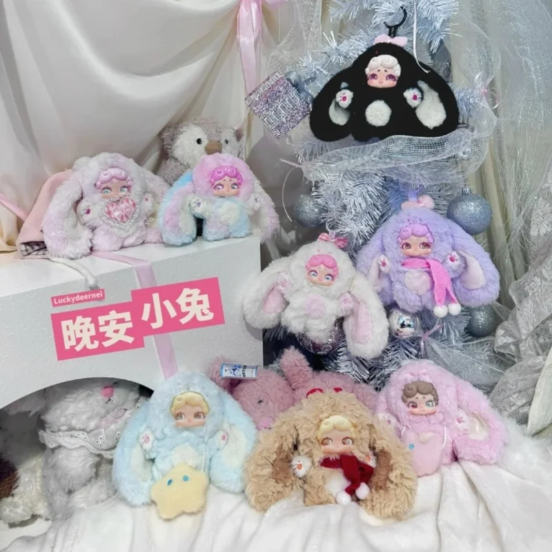 New LuckyDeerNai Good Night Rabbit Series Plush Blind Box Cute Doll Pendant Girls Gift Toy Action Figure Collectible Toys
New LuckyDeerNai Good Night Rabbit Series Plush Blind Box Cute Doll Pendant Girls Gift Toy Action Figure Collectible Toys