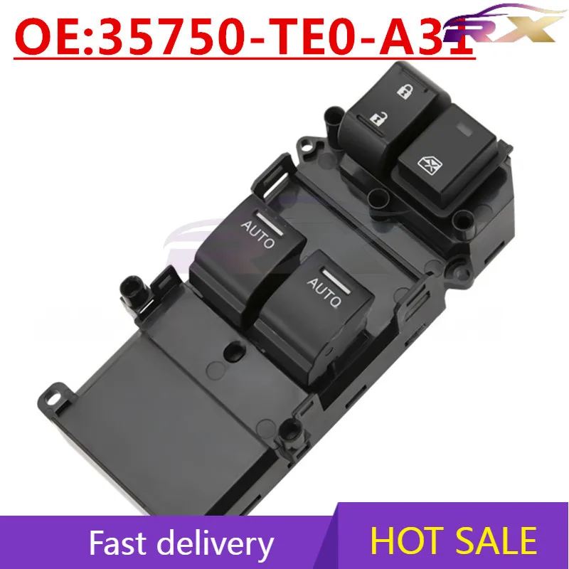 OEM:35750-TE0-A31 Suitable for Honda Accord 2008-2012 glass lift switch
OEM:35750-TE0-A31 Suitable for Honda Accord 2008-2012 glass lift switch