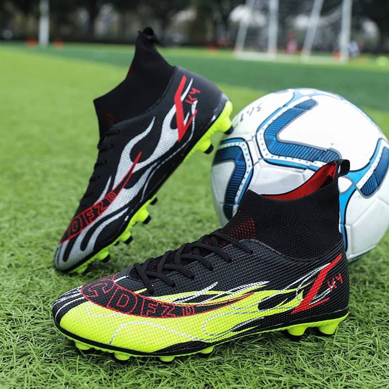 Harland Soccer Shoes Cleats Original Outdoor Long Spike Chuteira Society Studded Football Boot Wholesale Futsal Training Sneaker
Harland Soccer Shoes Cleats Original Outdoor Long Spike Chuteira Society Studded Football Boot Wholesale Futsal Training Sneaker