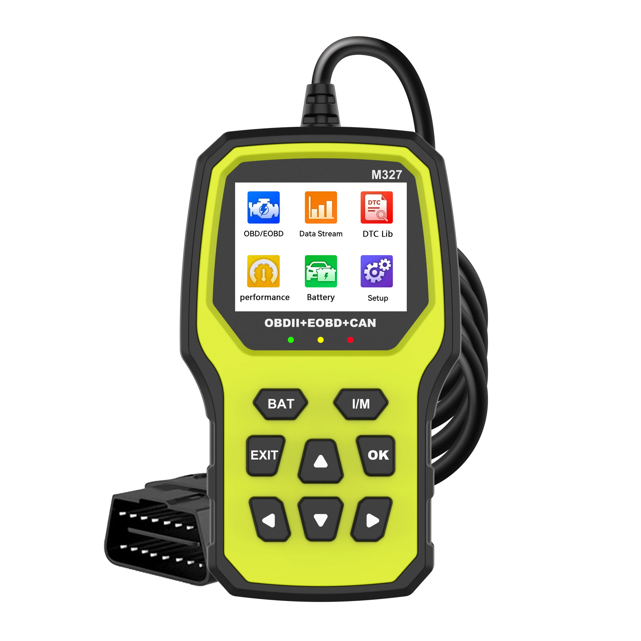 Newly Launched Powerful Obd Car Fault Diagnosis Equipment, Fault Scanner, Battery Tester, M327 Tester
Newly Launched Powerful Obd Car Fault Diagnosis Equipment, Fault Scanner, Battery Tester, M327 Tester