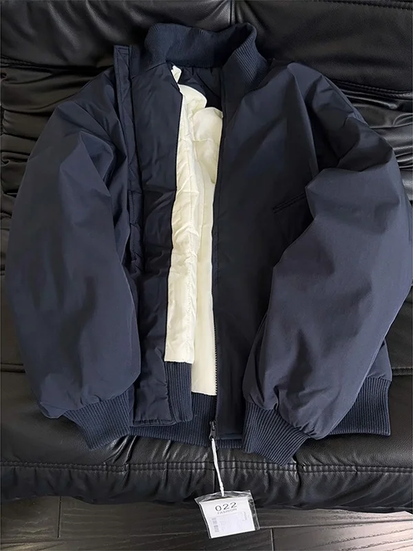 Cleanfit Thiened Cotton Jaet Flight Jaet ort Baseball Sle Stand Collar Men's Autumn Winter Warm Outerwear Coat
Cleanfit Thiened Cotton Jaet Flight Jaet ort Baseball Sle Stand Collar Men's Autumn Winter Warm Outerwear Coat