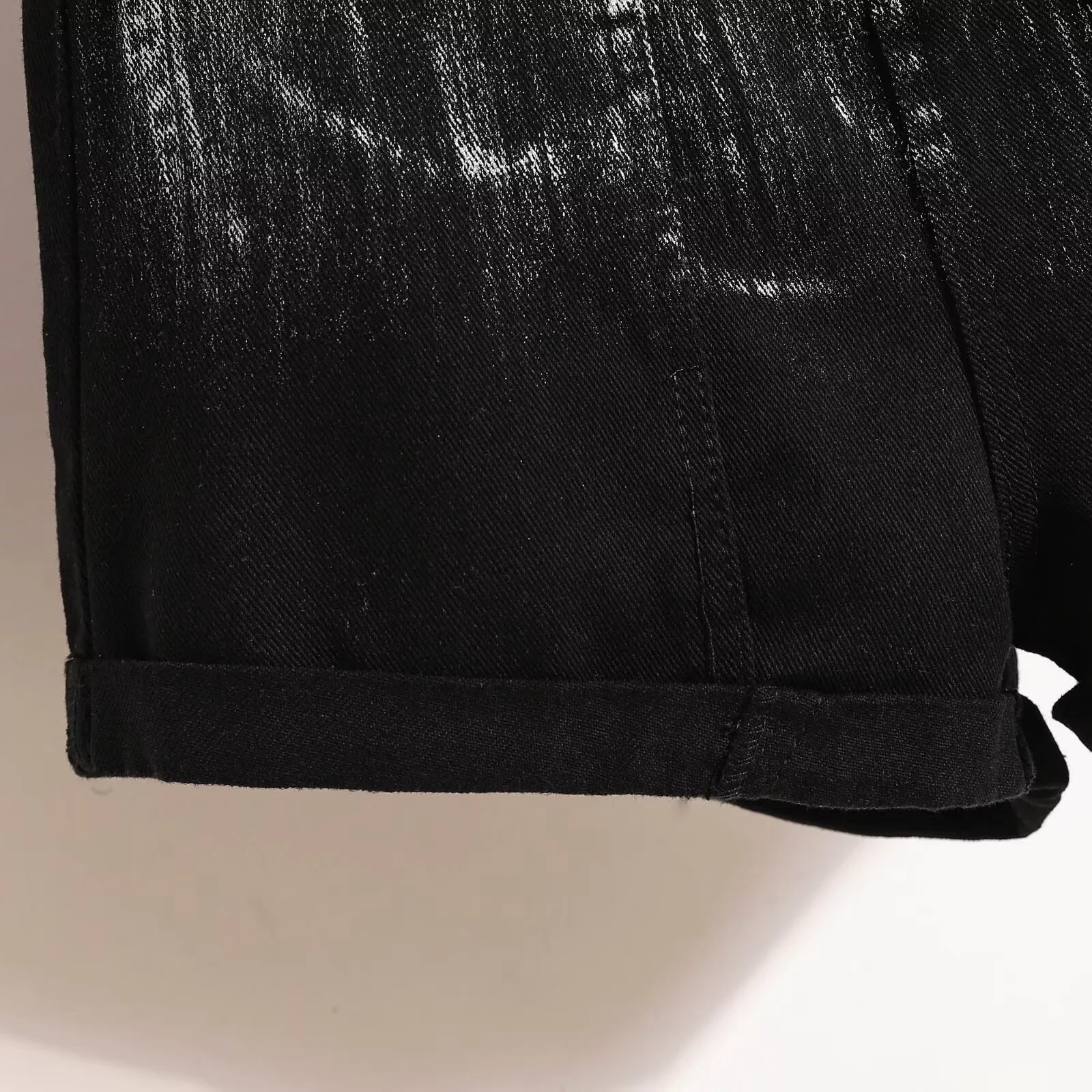 Джинсы Tiktok Quality Splicing слегка лакест для стирки тяжелой промышленности 
Джинсы Tiktok Quality Splicing слегка лакест для стирки тяжелой промышленности