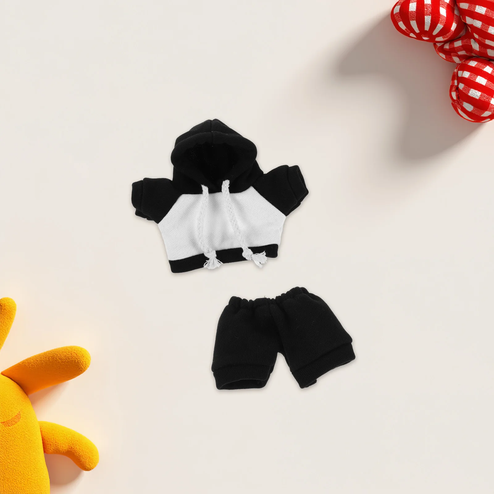 1Set Casual Style Hooded Sweatshirt Sweatpants Outfit for 17-23Cm Baby Bear Clothes Playhouse Accessories Stuffed Animal
1Set Casual Style Hooded Sweatshirt Sweatpants Outfit for 17-23Cm Baby Bear Clothes Playhouse Accessories Stuffed Animal