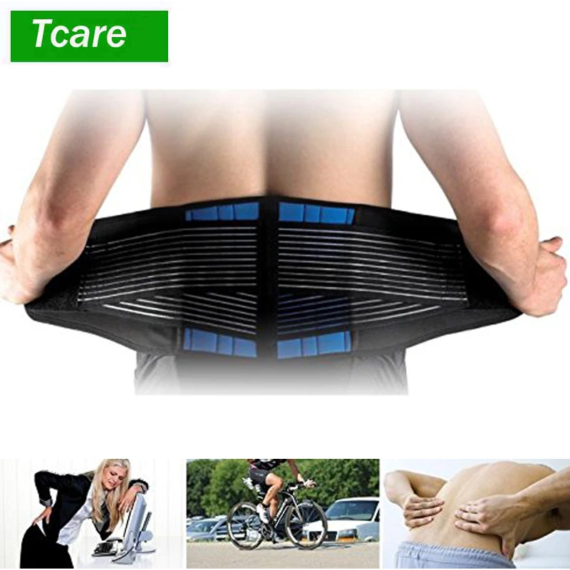 Tcare Adjustable Neoprene Double Pull Lumbar Support Lower Brace Pain Relief Waist Band S-6XL Plus Size, Unisex Back Belt Lumbar
Tcare Adjustable Neoprene Double Pull Lumbar Support Lower Brace Pain Relief Waist Band S-6XL Plus Size, Unisex Back Belt Lumbar