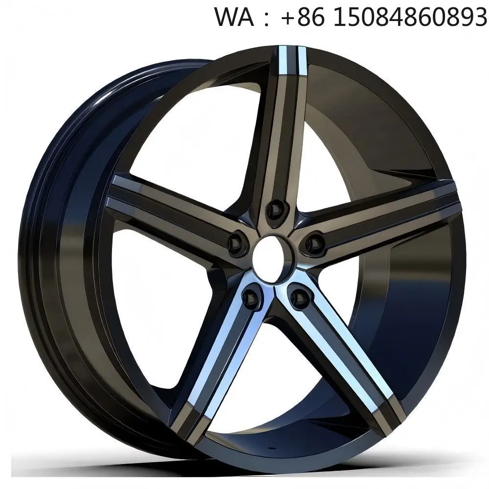 High end private customization 22 Inch 5x115 PCD Wheels, Five Spoke Concave Gloss Black Rims for SUV Truck Cars
High end private customization 22 Inch 5x115 PCD Wheels, Five Spoke Concave Gloss Black Rims for SUV Truck Cars