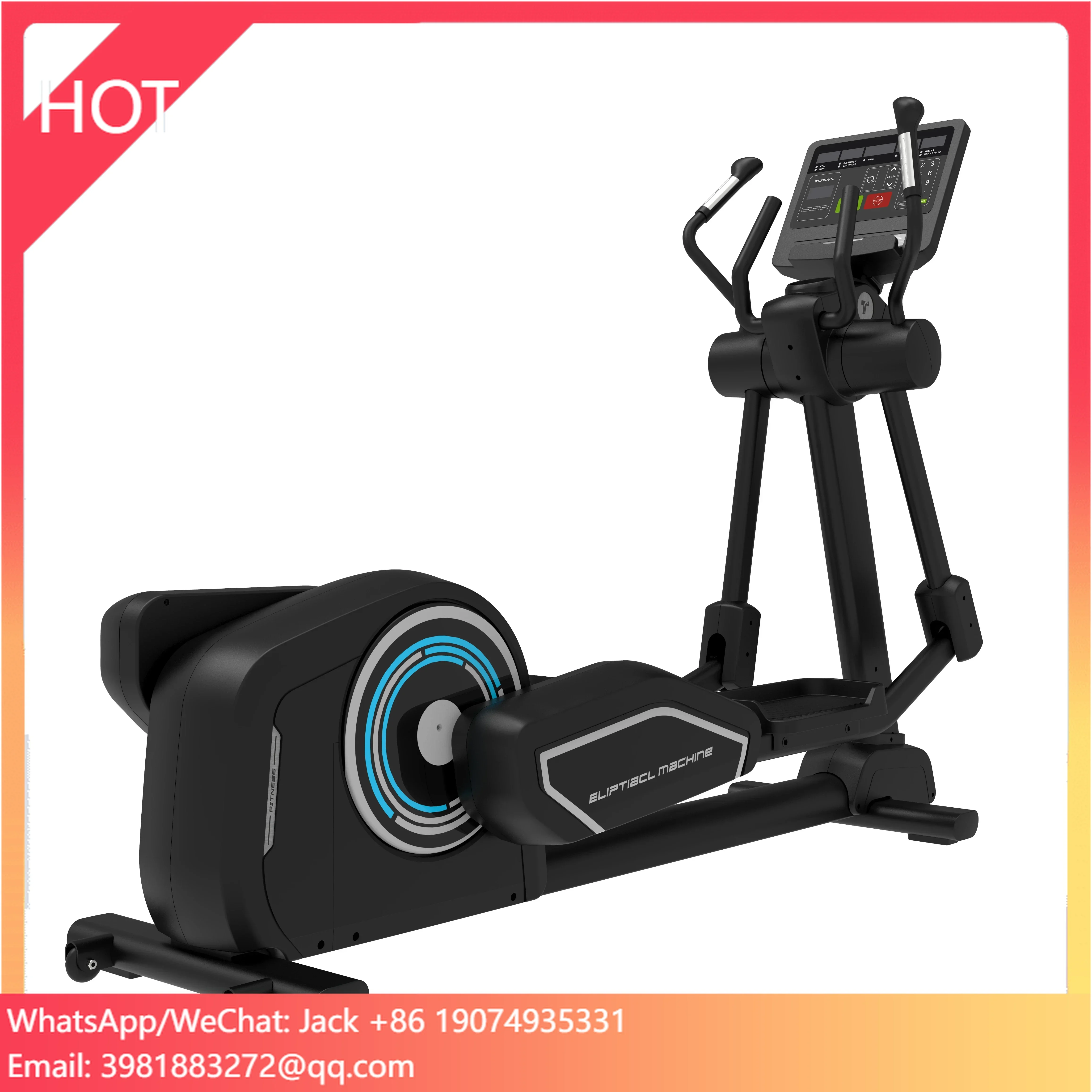 Commercial Gym Machine Magnetic Controlled Elliptical Trainers Adjustable Resistance Aerobic Elliptical Machine
Commercial Gym Machine Magnetic Controlled Elliptical Trainers Adjustable Resistance Aerobic Elliptical Machine