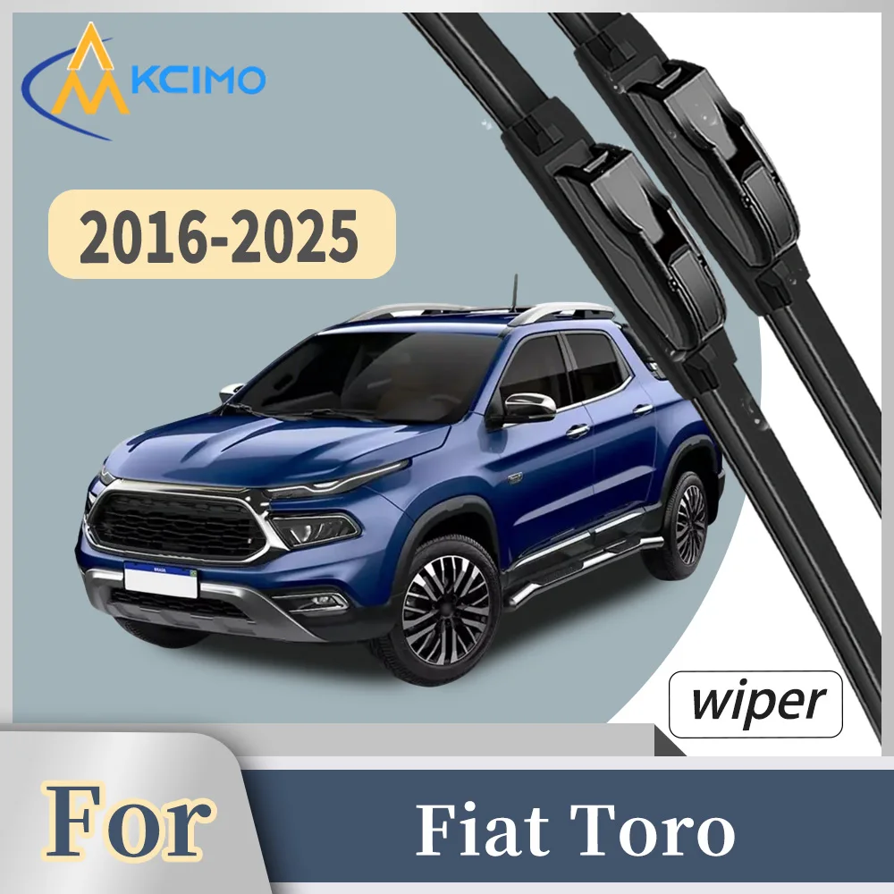 Premium Rubber Front Windscreen Wiper Blades For Fiat Toro 2016-2025 Quiet Smooth Wiping Waterproof Windshield Kit 2Pcs
Premium Rubber Front Windscreen Wiper Blades For Fiat Toro 2016-2025 Quiet Smooth Wiping Waterproof Windshield Kit 2Pcs