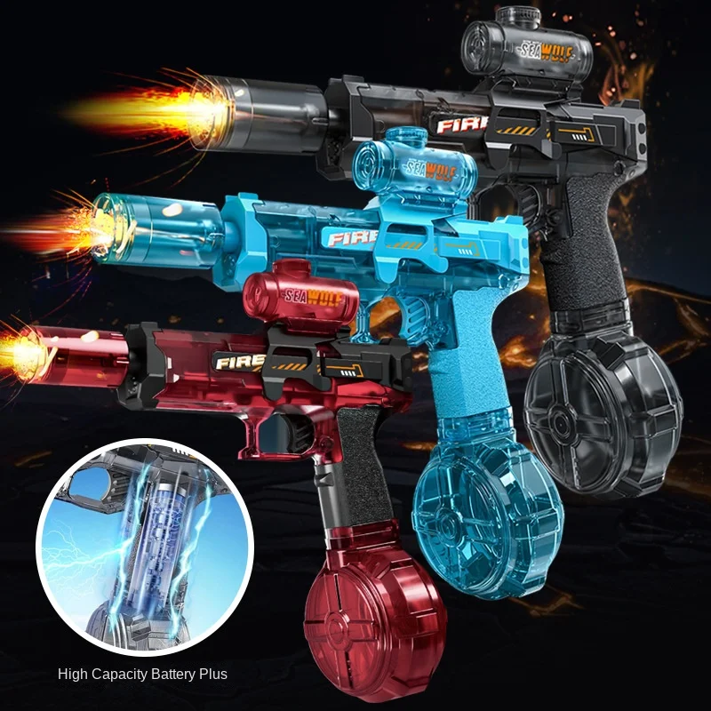 Children High Pressure Electric Water Gun Toys Summer Outdoor Beach Pool Garden Fight Games Kids Automatic Bursts Watergun Gifts
Children High Pressure Electric Water Gun Toys Summer Outdoor Beach Pool Garden Fight Games Kids Automatic Bursts Watergun Gifts