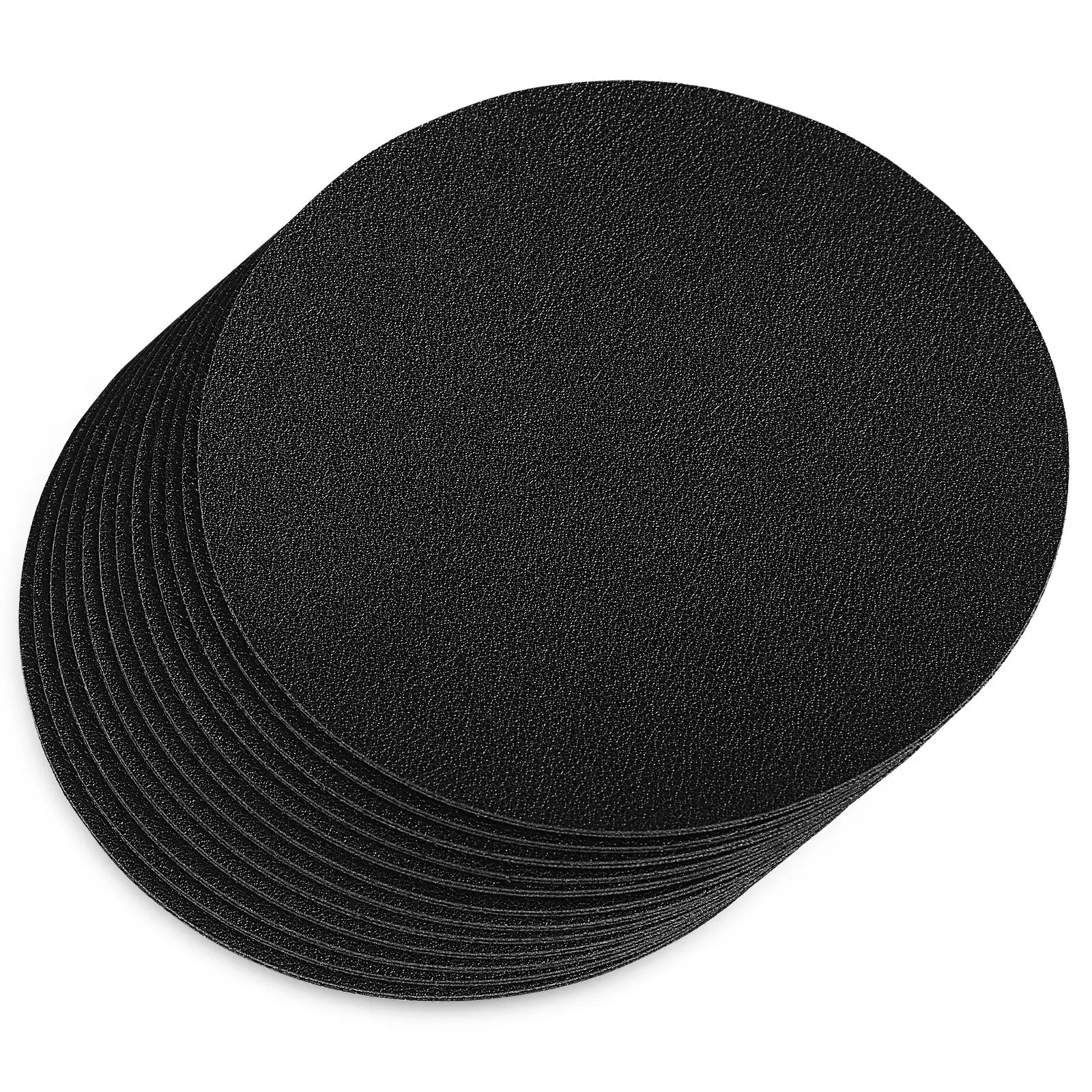 12 Pcs Coffee Cup Coasters Black Drink Coaster Set Double Sided Pu Table Mats Heat Insulation Classic Office
12 Pcs Coffee Cup Coasters Black Drink Coaster Set Double Sided Pu Table Mats Heat Insulation Classic Office