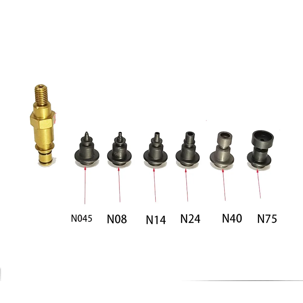 SMT Nozzle N08 N14 N24 N40 N045 N75 CP40 Nozzle Holder for SAMSUNG SMT Pick and Place machine
SMT Nozzle N08 N14 N24 N40 N045 N75 CP40 Nozzle Holder for SAMSUNG SMT Pick and Place machine