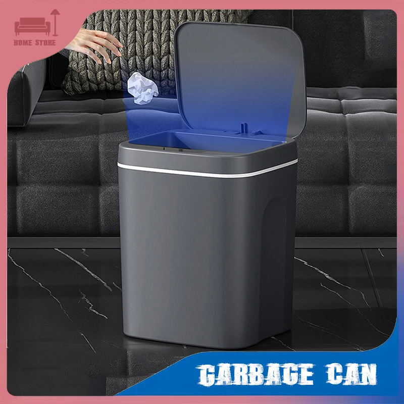 Умный сенсорный мусорный бак, автоматический бесконтактный 16 л, водонепроницаемый мусорный бак для кухни, ванной комнаты, умный домашний мусорный бак с крышкой, электрический мусорный бак
Умный сенсорный мусорный бак, автоматический бесконтактный 16 л, водонепроницаемый мусорный бак для кухни, ванной комнаты, умный домашний мусорный бак с крышкой, электрический мусорный бак