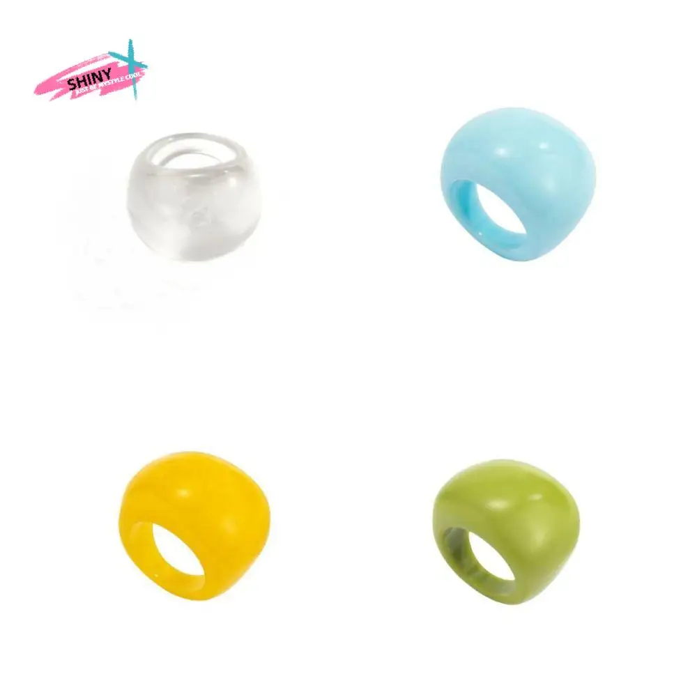 Jewelry Accessories Exaggerated Acrylic Ring Classic Fashion Geometric Ring Resin Candy Color Big Dome Plain Ring Jewelry Gifts
Jewelry Accessories Exaggerated Acrylic Ring Classic Fashion Geometric Ring Resin Candy Color Big Dome Plain Ring Jewelry Gifts