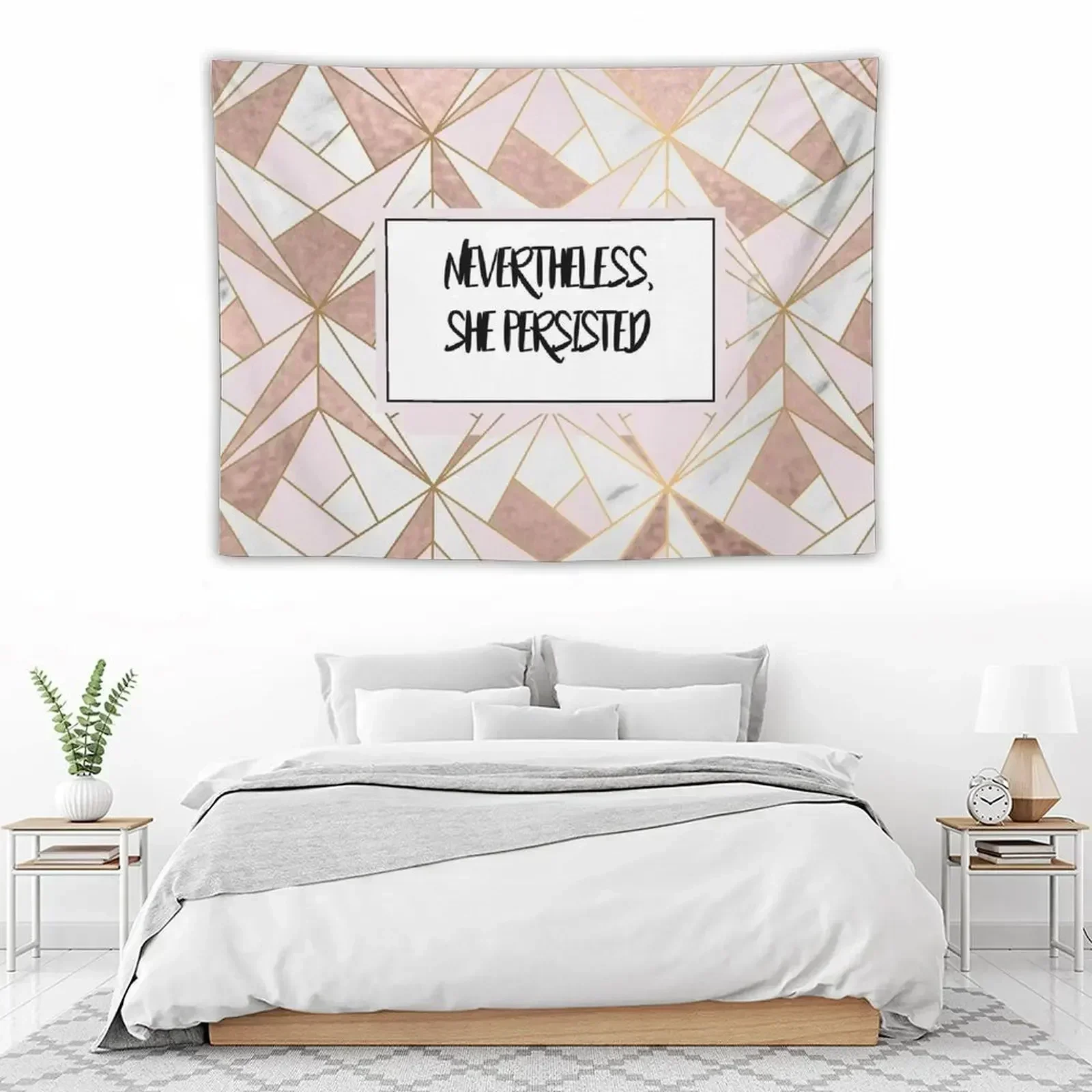 Nevertheless she persisted - rose gold marble geo Tapestry Room Decor Mushroom Wall Hanging Wall Tapestry
Nevertheless she persisted - rose gold marble geo Tapestry Room Decor Mushroom Wall Hanging Wall Tapestry
