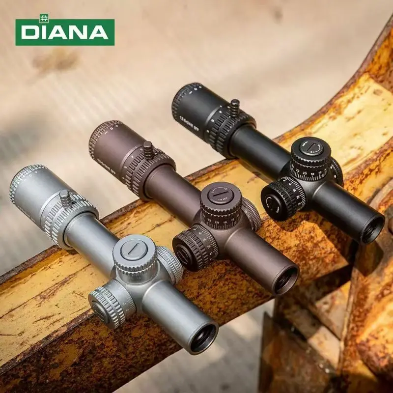 DIANA's brand-new thin-walled WT1.2-6X24IR SFP telescope with a 30MM diameter and impact resistance
DIANA's brand-new thin-walled WT1.2-6X24IR SFP telescope with a 30MM diameter and impact resistance