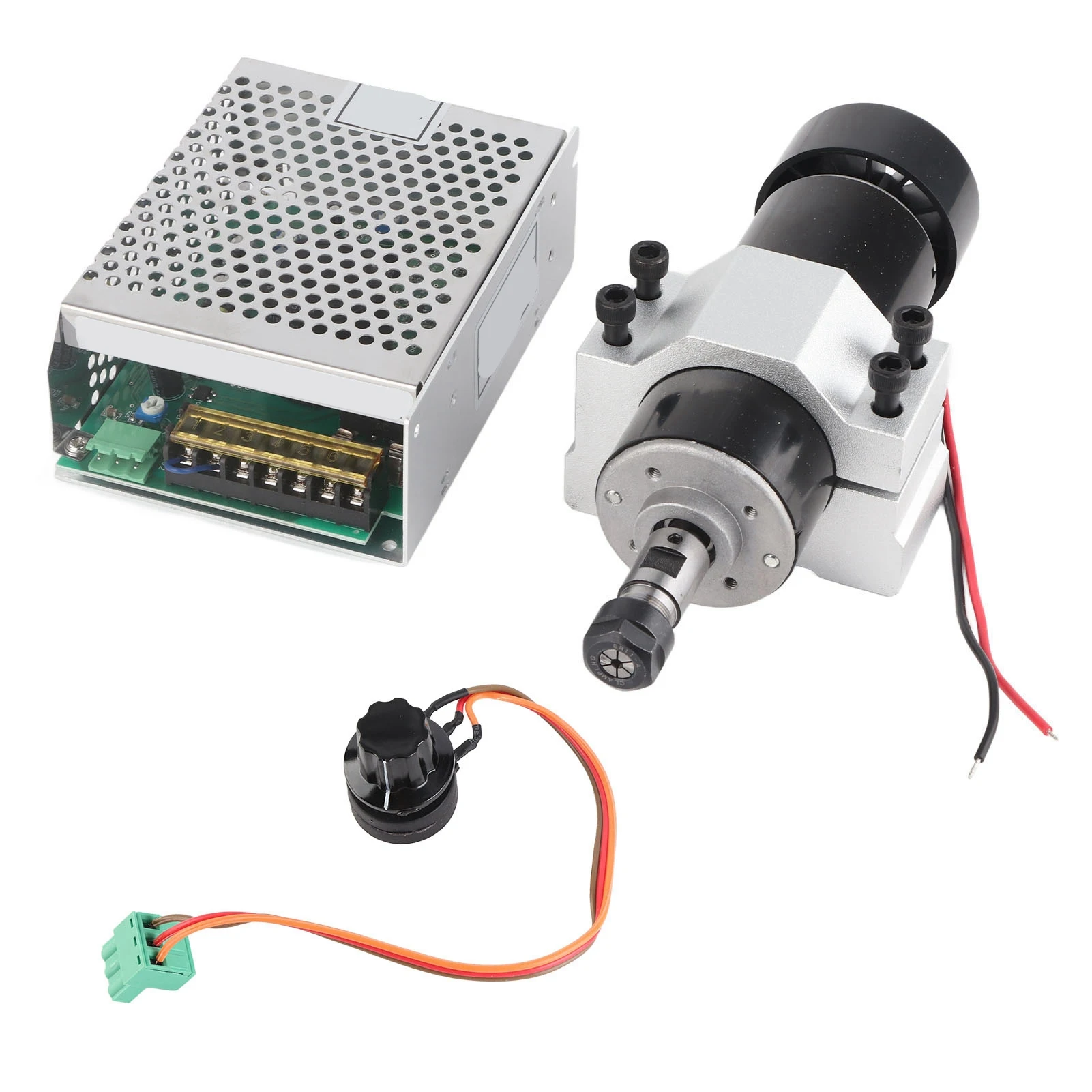 Air Cooled Spindle Motor Speed Governor ER11 Fixture for DIY Engraving 12000RPM 500W Power Supply Speed Governor Speed Governor
Air Cooled Spindle Motor Speed Governor ER11 Fixture for DIY Engraving 12000RPM 500W Power Supply Speed Governor Speed Governor