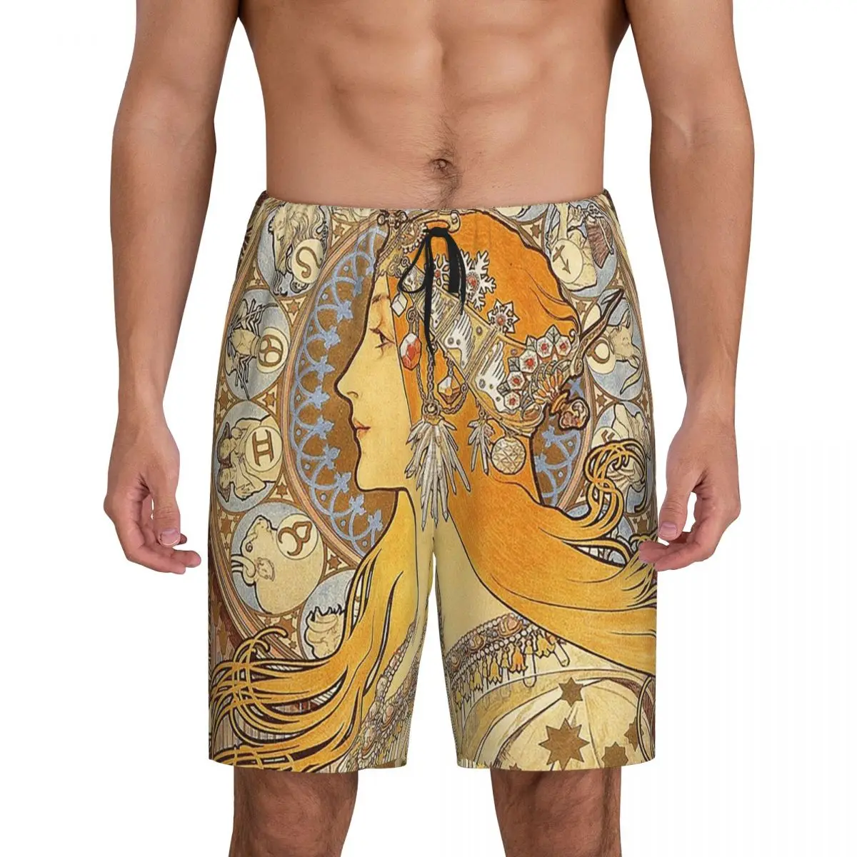 Custom Alphonse Mucha Zodiac Art Nouveau Woman Short Pajama Pants Men Sleepwear Sleep Lounge Bottom Shorts Sleeping Pants
Custom Alphonse Mucha Zodiac Art Nouveau Woman Short Pajama Pants Men Sleepwear Sleep Lounge Bottom Shorts Sleeping Pants