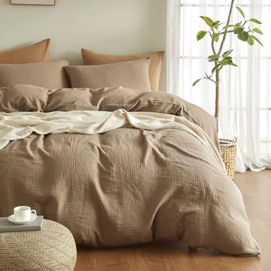 Muslin Duvet Cover Size 100% Washed Cotton Duvet Cover Set Ultra Soft Comforter Cover Linen Like 3 Pieces Minimalist Gauze Duve
Muslin Duvet Cover Size 100% Washed Cotton Duvet Cover Set Ultra Soft Comforter Cover Linen Like 3 Pieces Minimalist Gauze Duve