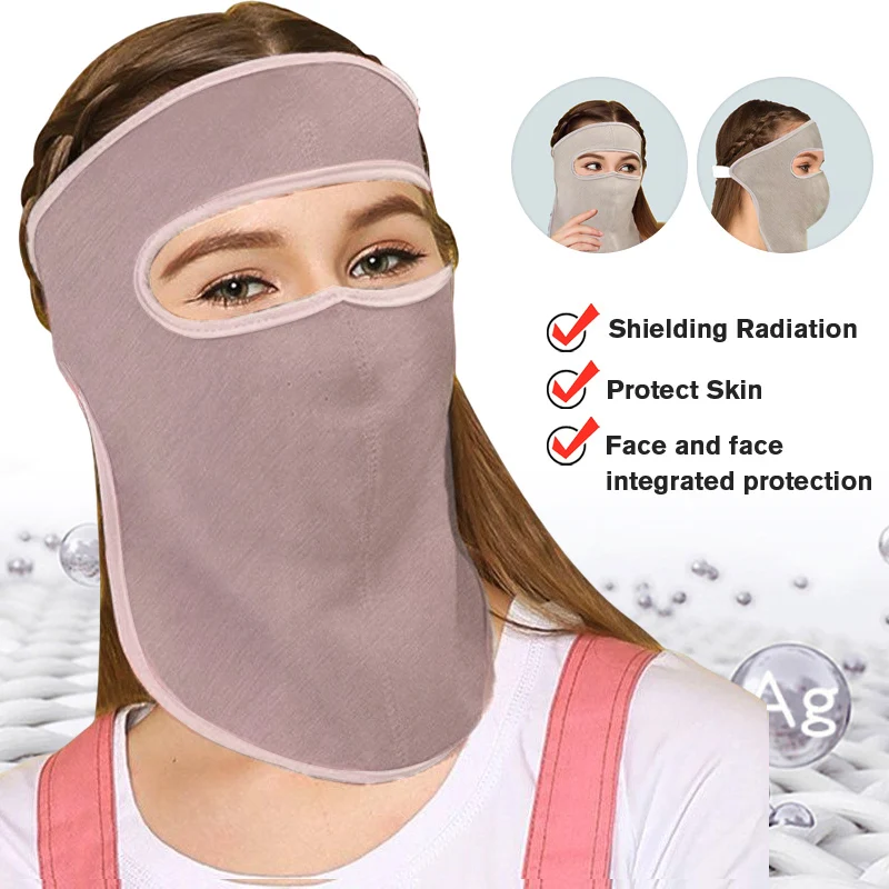 Silver Fiber Anti-radiation Mask Full Face Anti-neck Thyroid Mask Breathable Anti-mobile Phone Computer Blue Light Radiation
Silver Fiber Anti-radiation Mask Full Face Anti-neck Thyroid Mask Breathable Anti-mobile Phone Computer Blue Light Radiation
