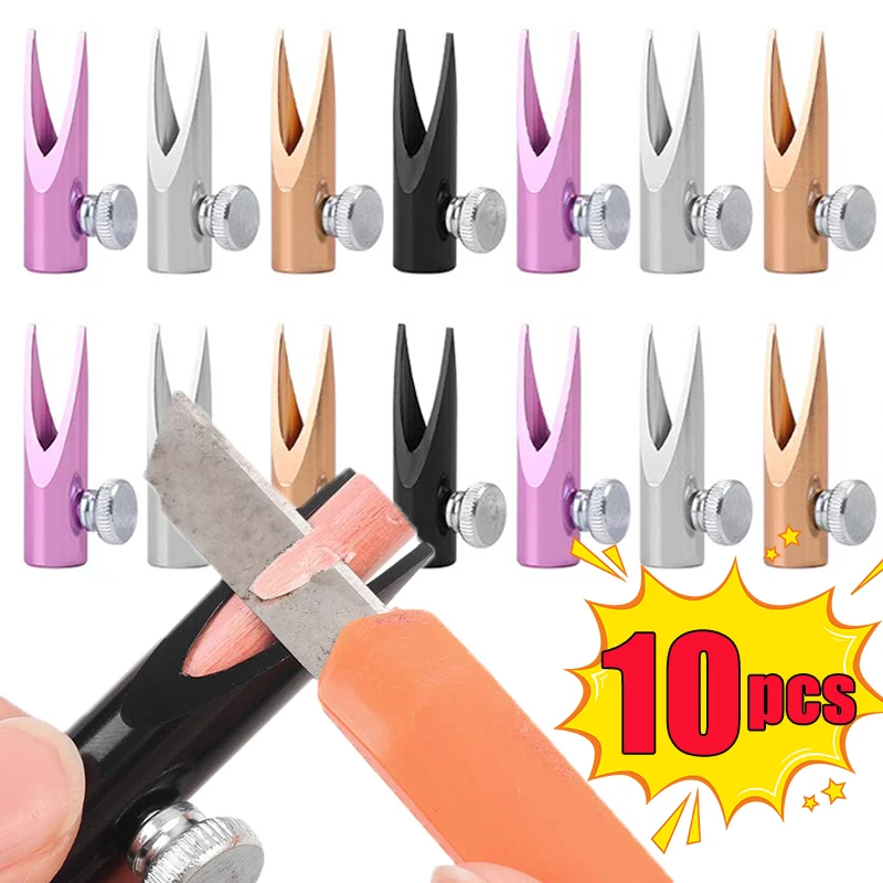 Aluminum Alloy Eyebrow Pencil Sharpening Tool U-shaped Card Slot Eyebrow Pens Sharpening Base Lightweight Practical Makeup Tools
Aluminum Alloy Eyebrow Pencil Sharpening Tool U-shaped Card Slot Eyebrow Pens Sharpening Base Lightweight Practical Makeup Tools